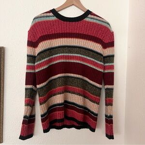 VTG Striped Multicolor Sweater